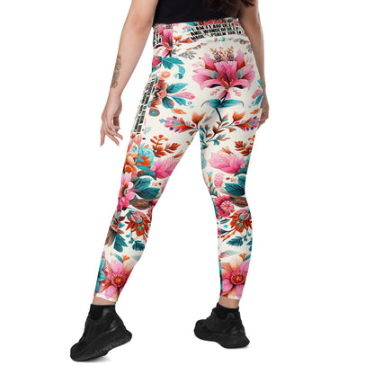 Crossover Leggings with Pockets - Fearfully & Wonderfully Made
