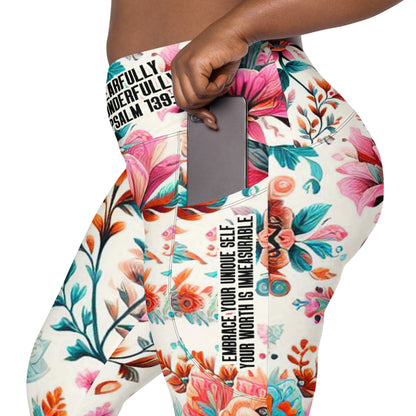 Crossover Leggings with Pockets - Fearfully & Wonderfully Made