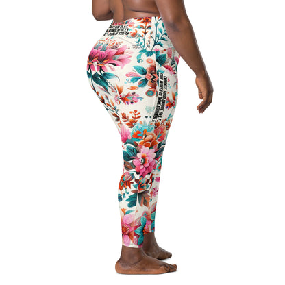 Crossover Leggings with Pockets - Fearfully & Wonderfully Made