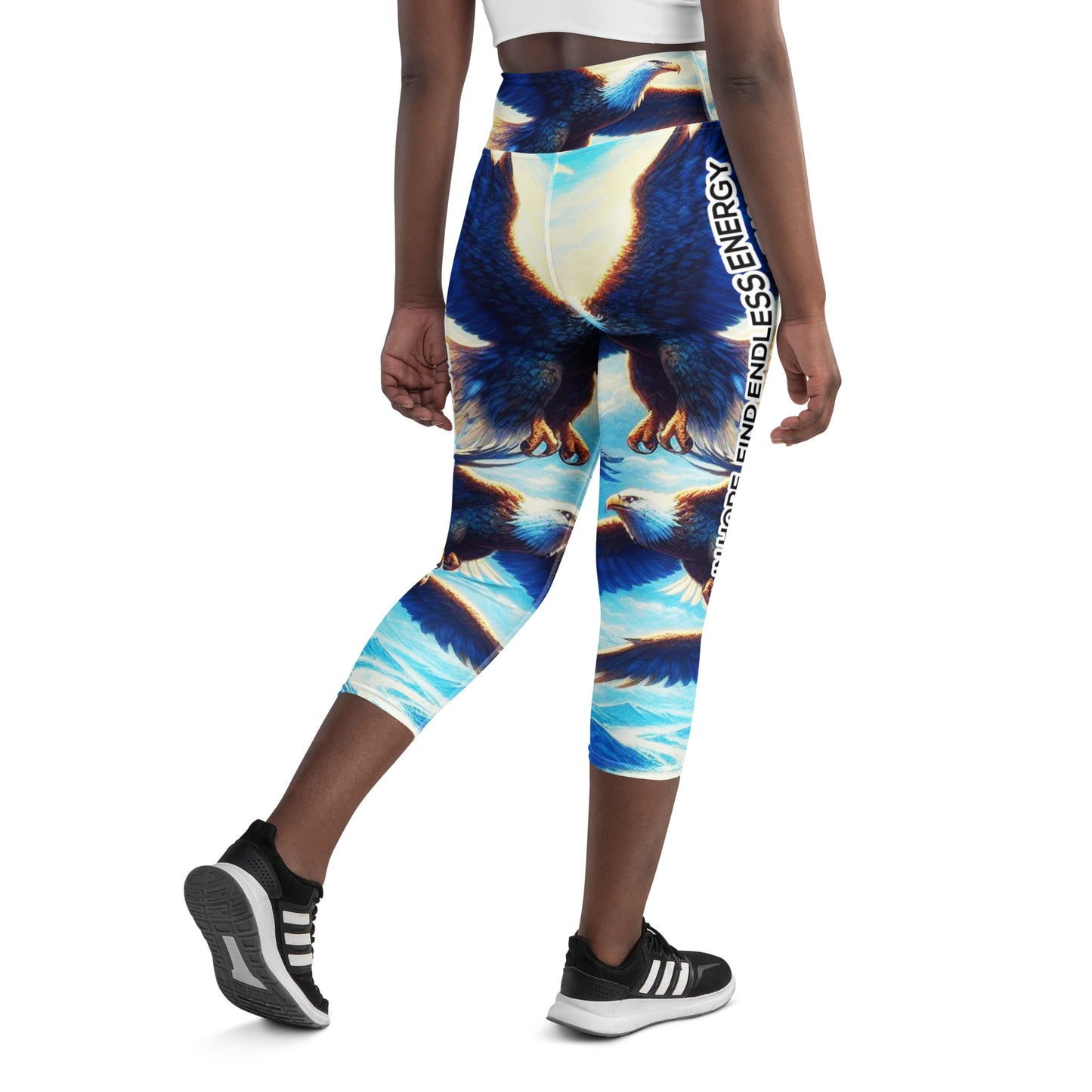 Yoga Capri Leggings - Wings of Hope