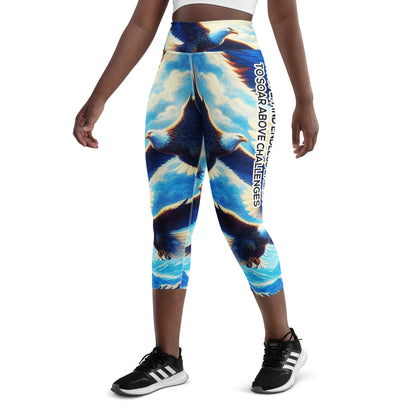 Yoga Capri Leggings - Wings of Hope
