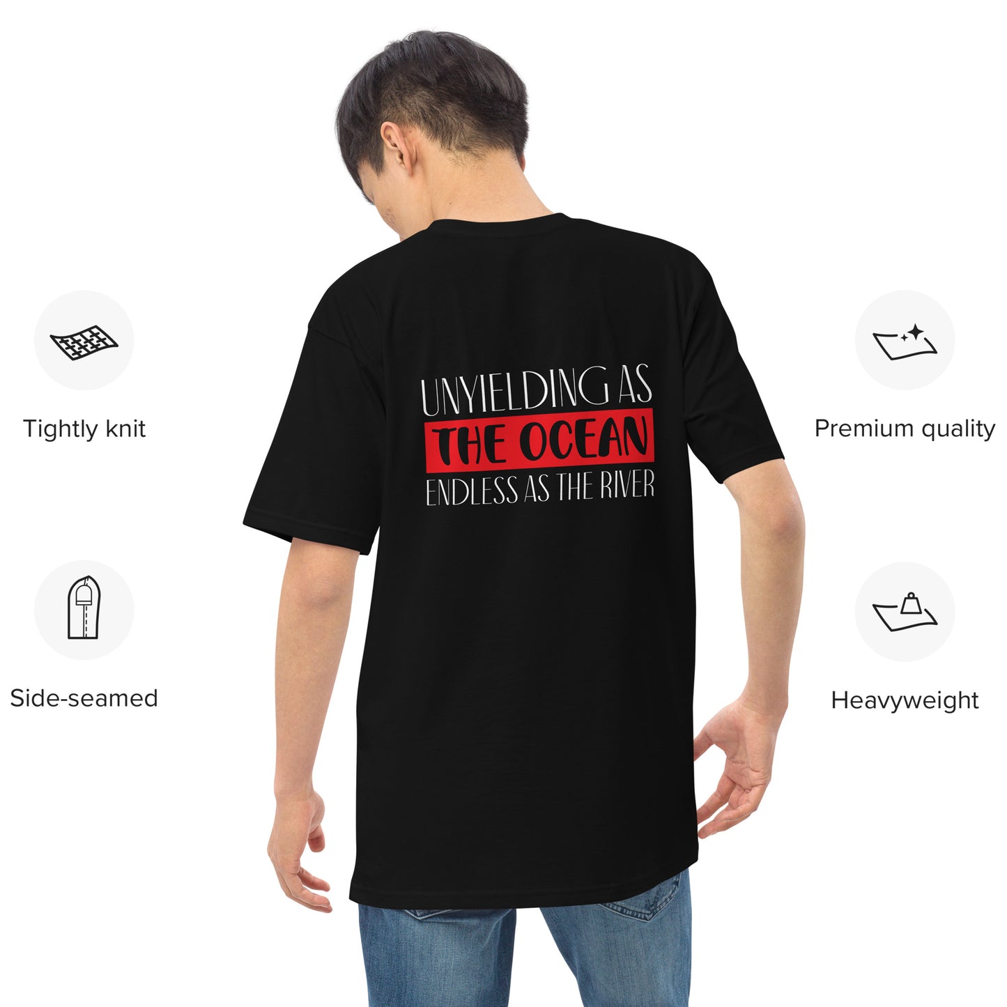 Unquenchable Love - Men’s premium heavyweight tee
