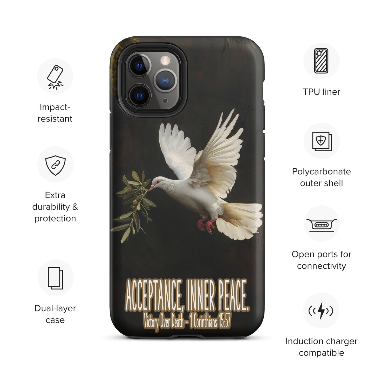 Victory Over Death Tough Case for iPhone®