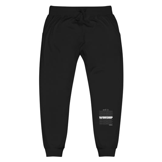 Made to worship Unisex fleece sweatpants