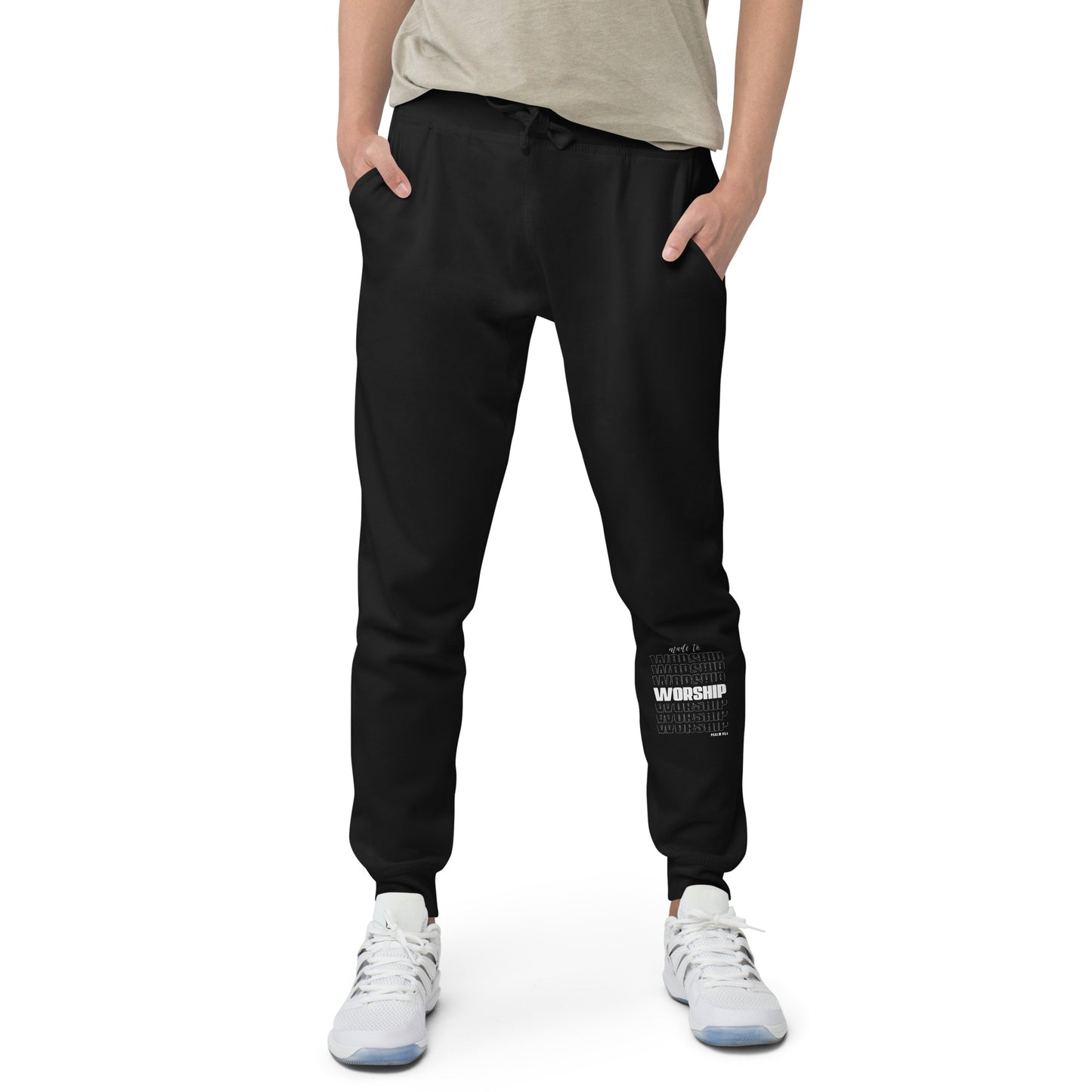 Made to worship Unisex fleece sweatpants