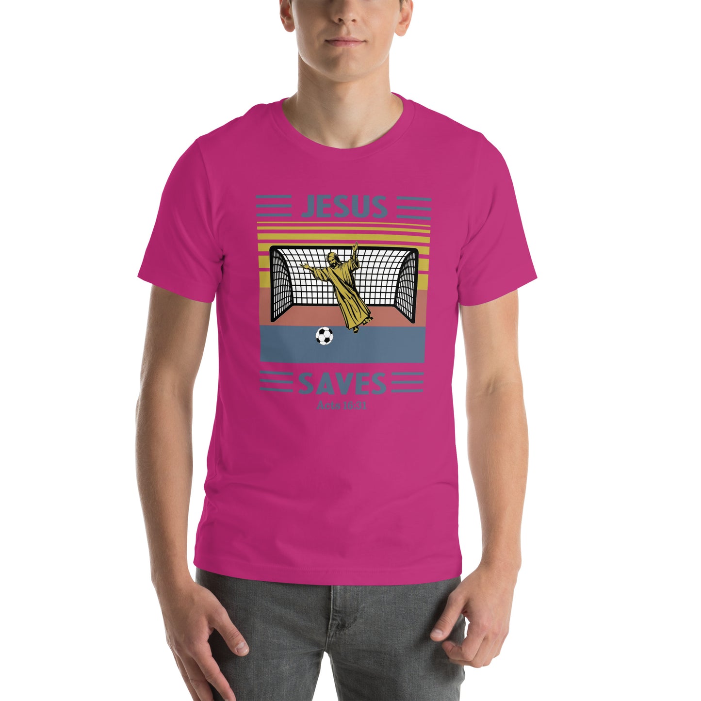 Jesus saves Unisex T-shirt