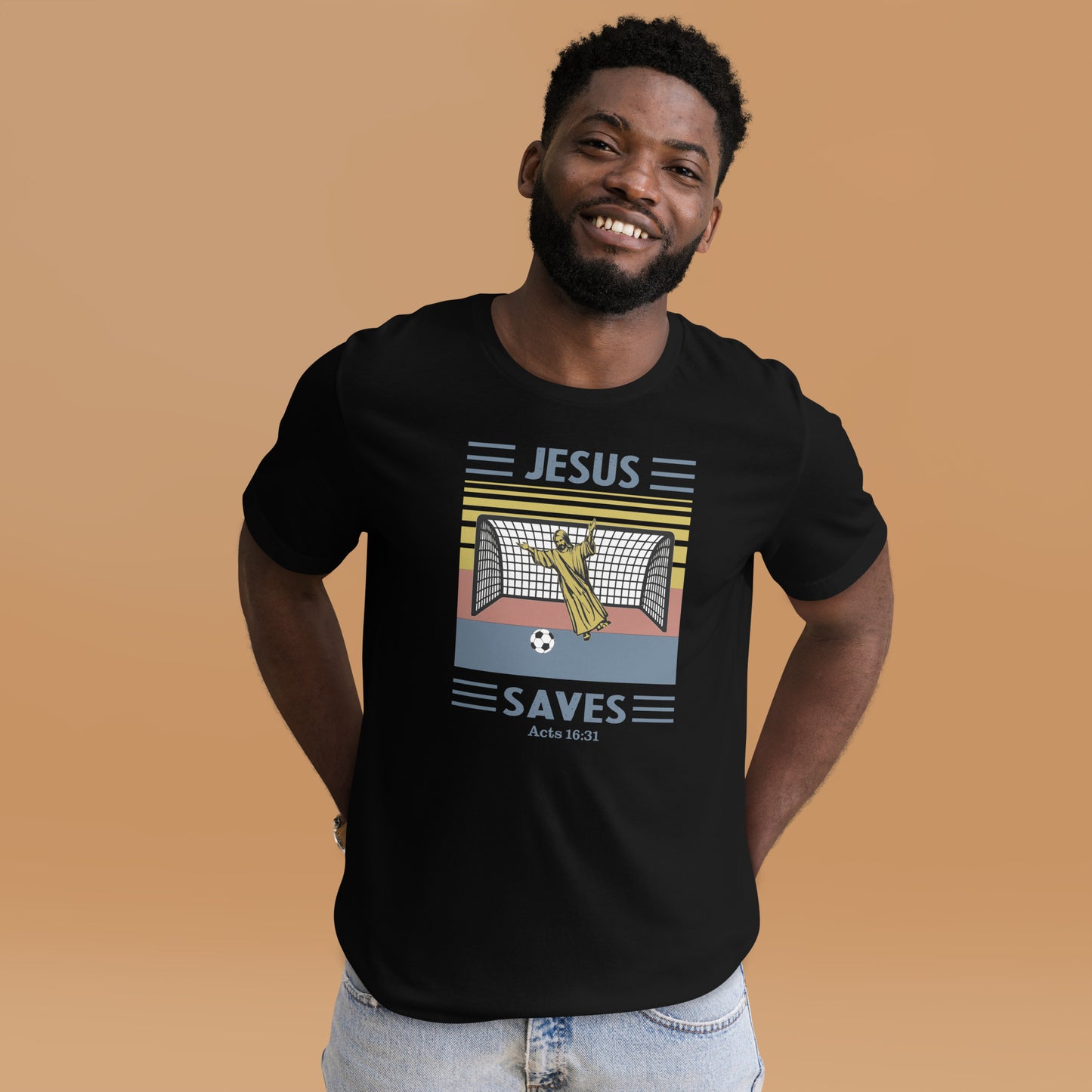 Jesus saves Unisex T-shirt