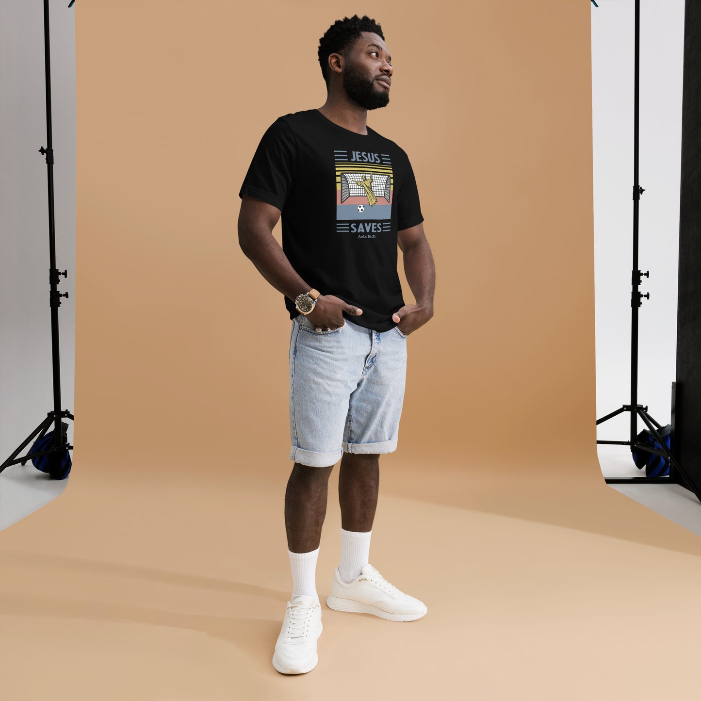 Jesus saves Unisex T-shirt