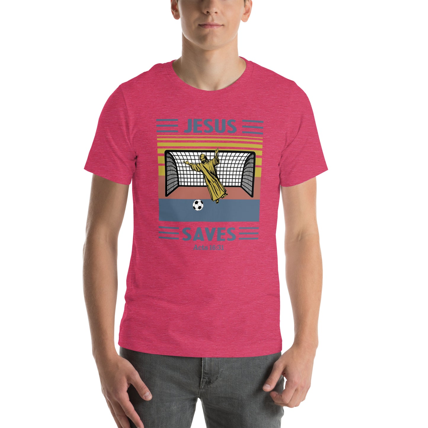Jesus saves Unisex T-shirt