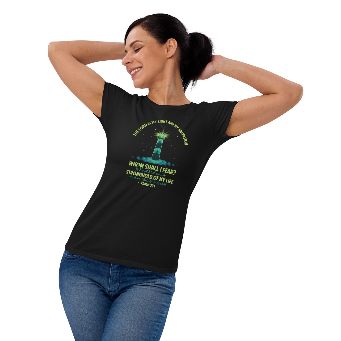Fearless in His Light Women's Fashion Fit T-Shirt