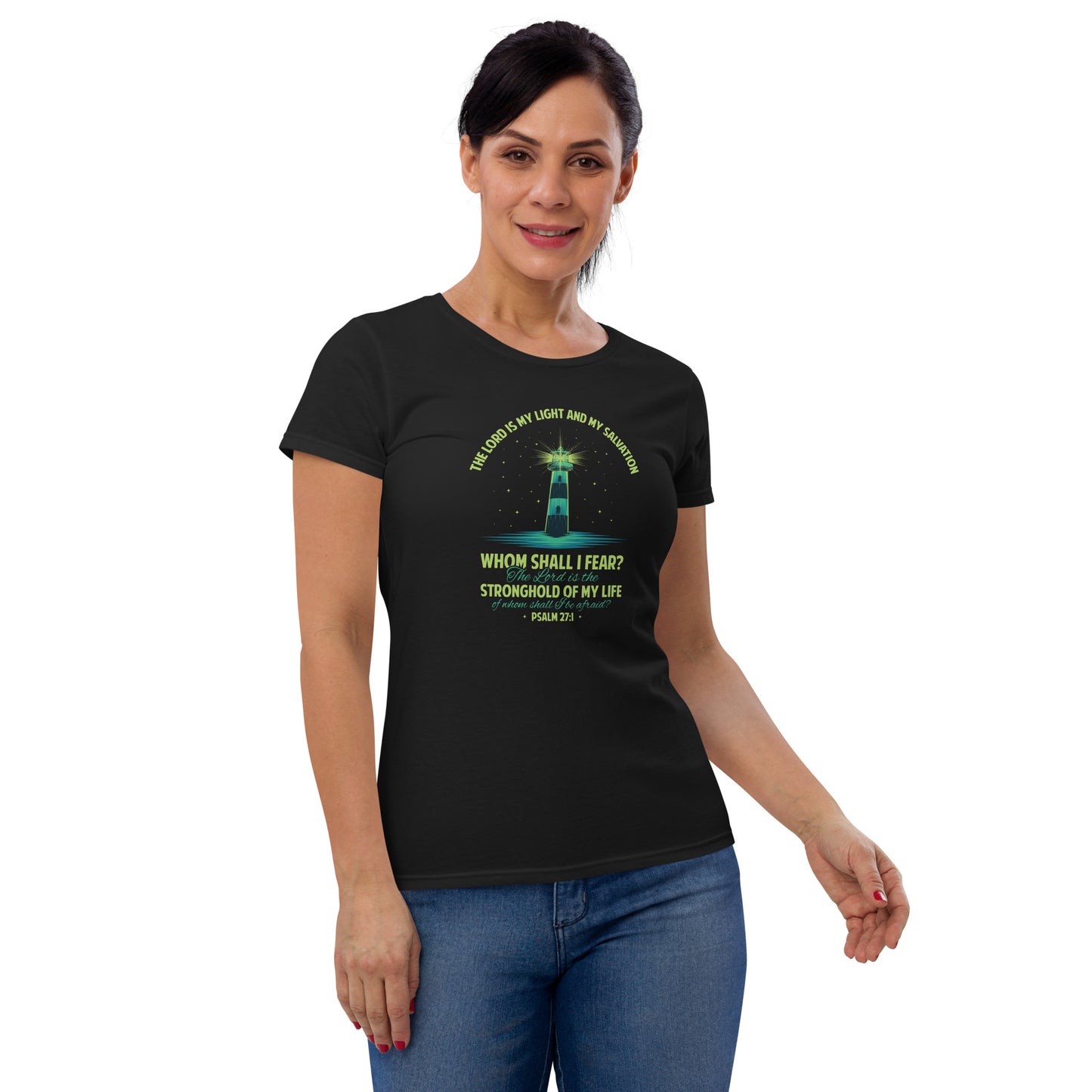Fearless in His Light Women's Fashion Fit T-Shirt