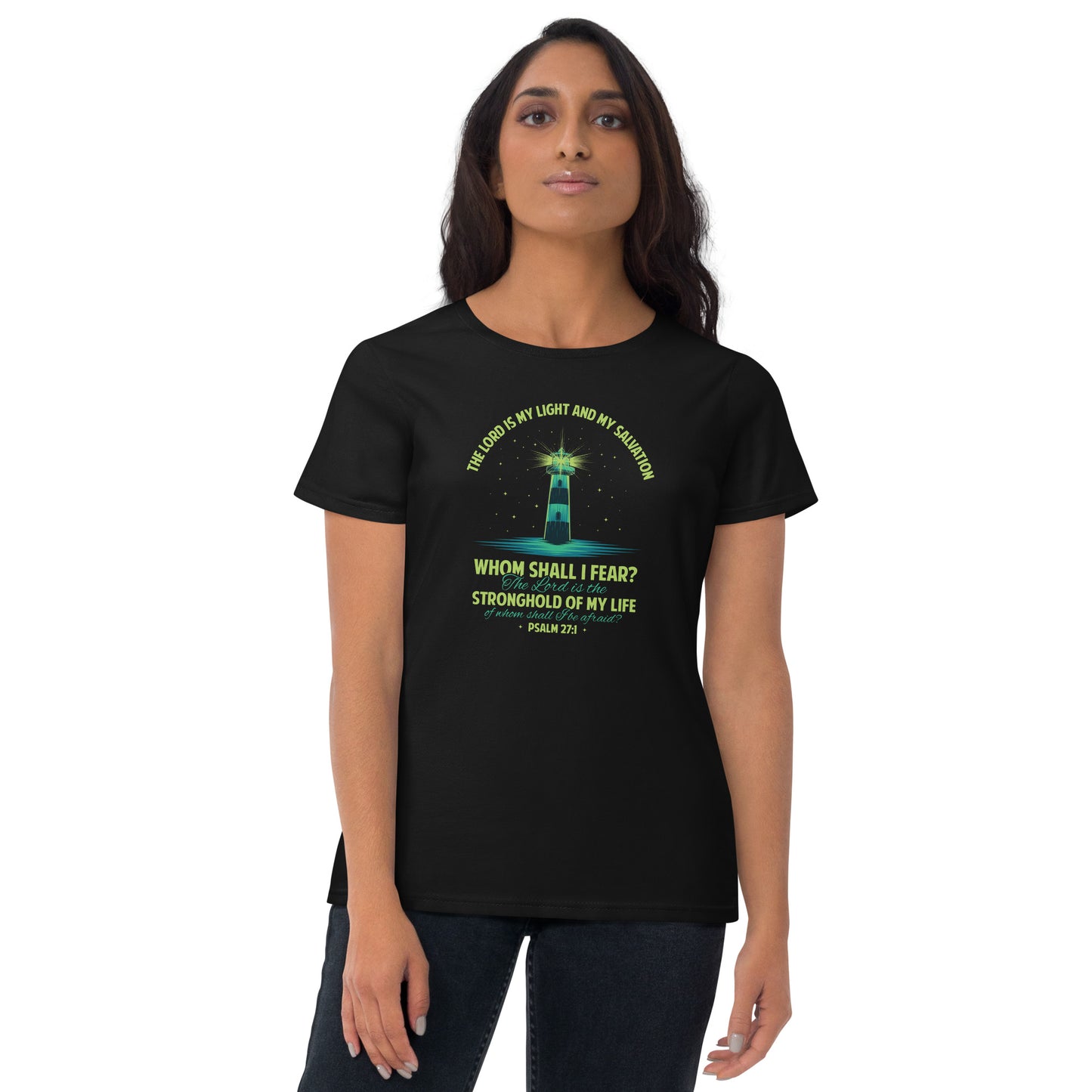 Fearless in His Light Women's Fashion Fit T-Shirt