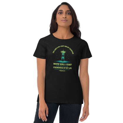 Fearless in His Light Women's Fashion Fit T-Shirt