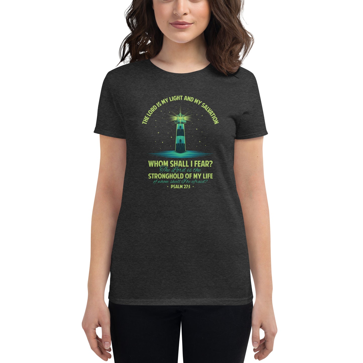 Fearless in His Light Women's Fashion Fit T-Shirt