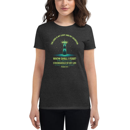 Fearless in His Light Women's Fashion Fit T-Shirt