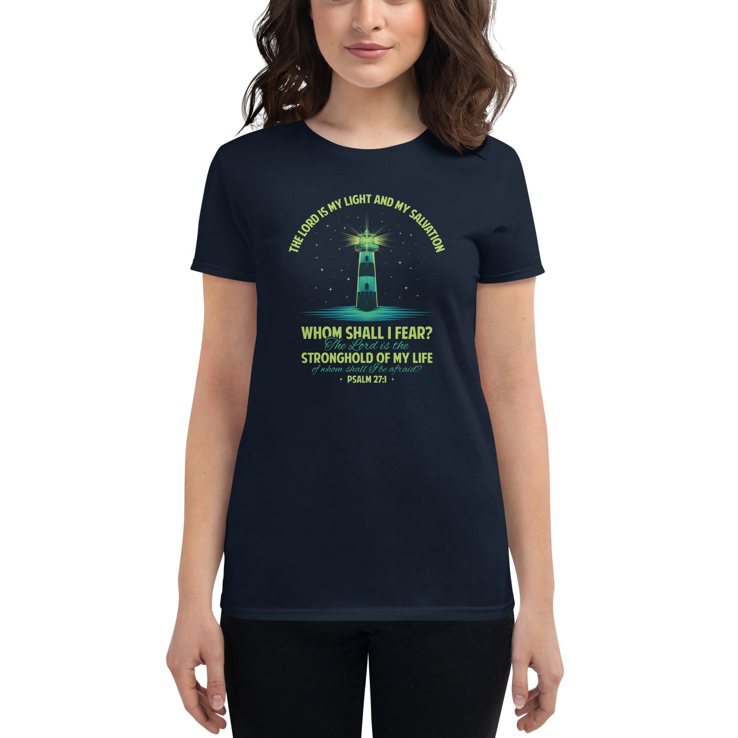Fearless in His Light Women's Fashion Fit T-Shirt