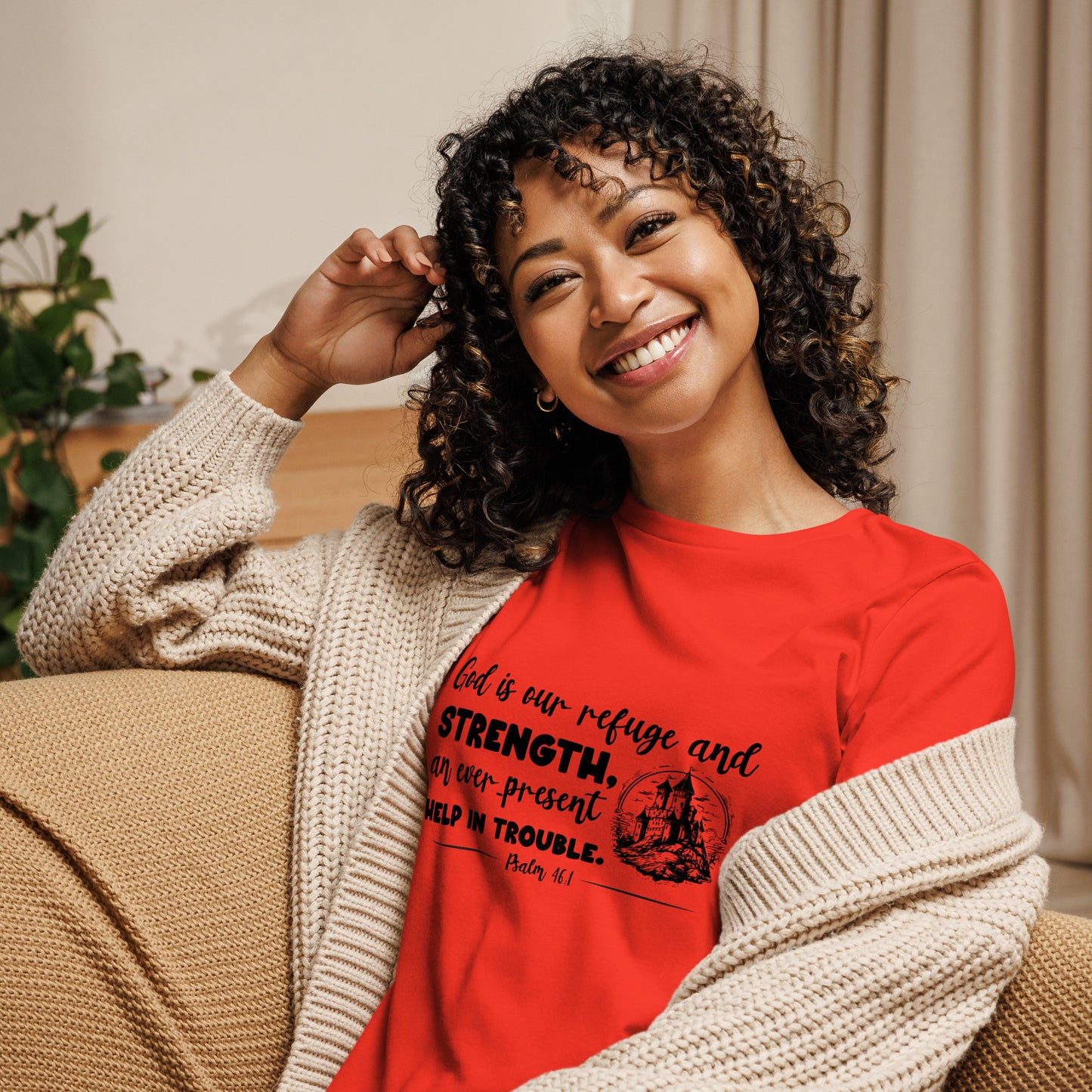 Unshakable and Secure Women's Relaxed T-Shirt