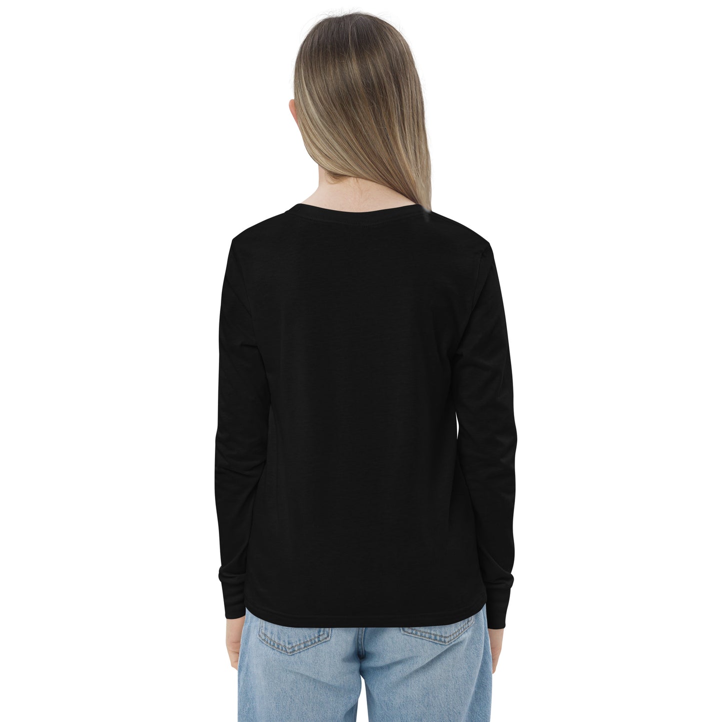 Youth long sleeve tee - "Jesus saves bro"