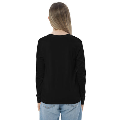 Youth long sleeve tee - "Jesus saves bro"
