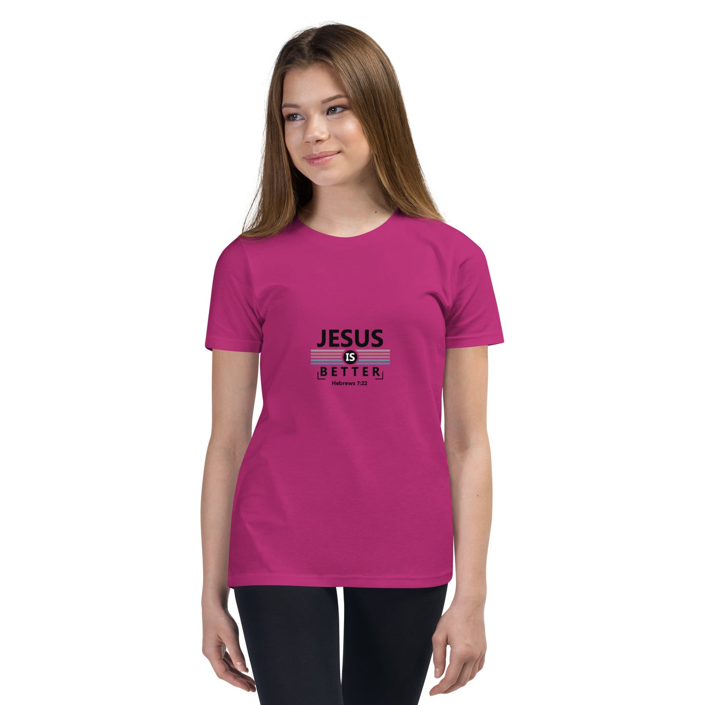 Jesus is better Youth Short Sleeve T-Shirt