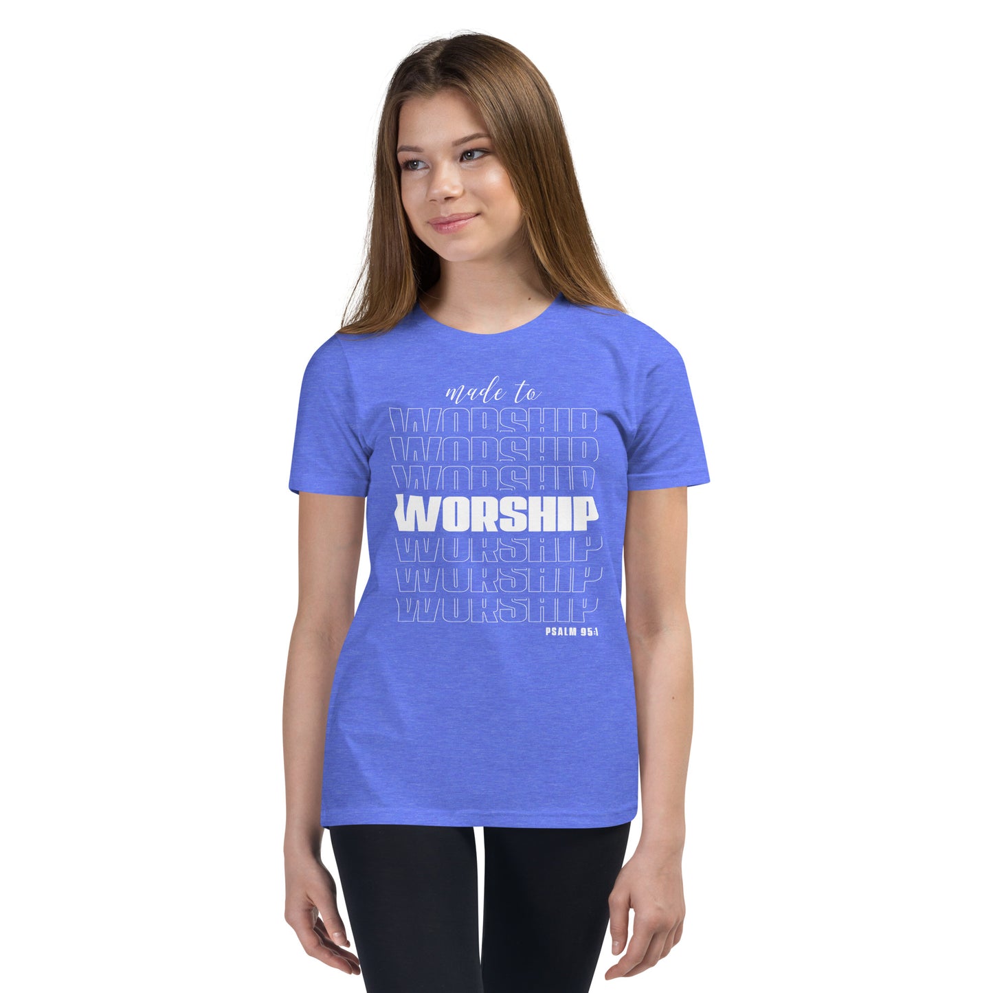 Made to worship Youth Short Sleeve T-Shirt