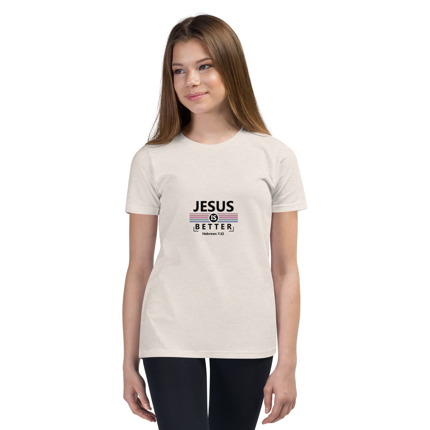 Jesus is better Youth Short Sleeve T-Shirt