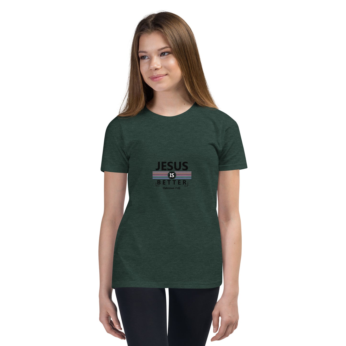 Jesus is better Youth Short Sleeve T-Shirt