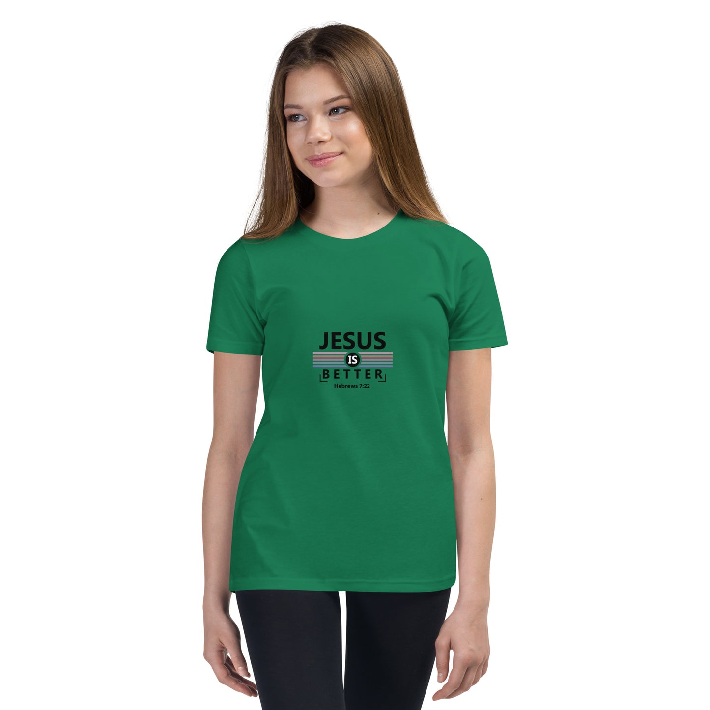 Jesus is better Youth Short Sleeve T-Shirt