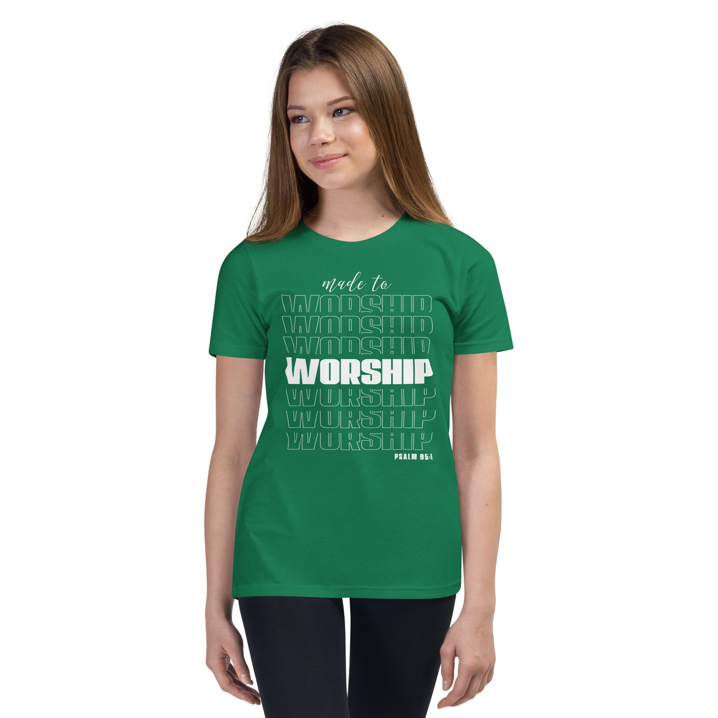Made to worship Youth Short Sleeve T-Shirt